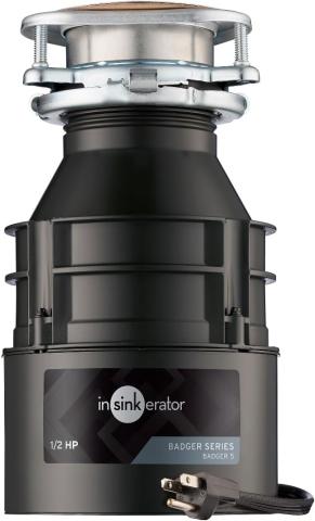 Insinkerator garbage disposal badger 5 series